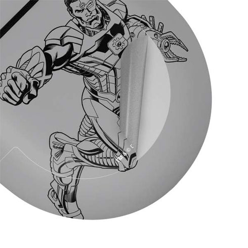 DC Comics Cyborg Comic Pop Google Pixel Buds Skin
